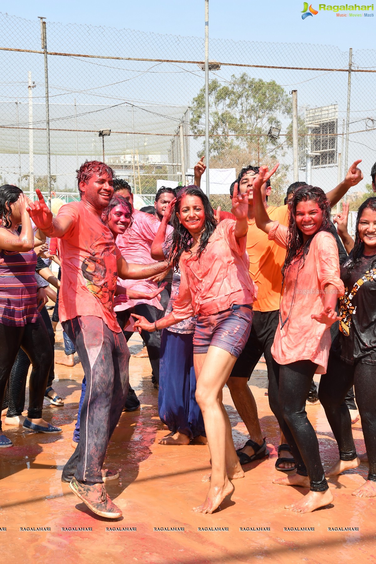 Holi Bash 2018 at Cyber Sports Center, Madhapur