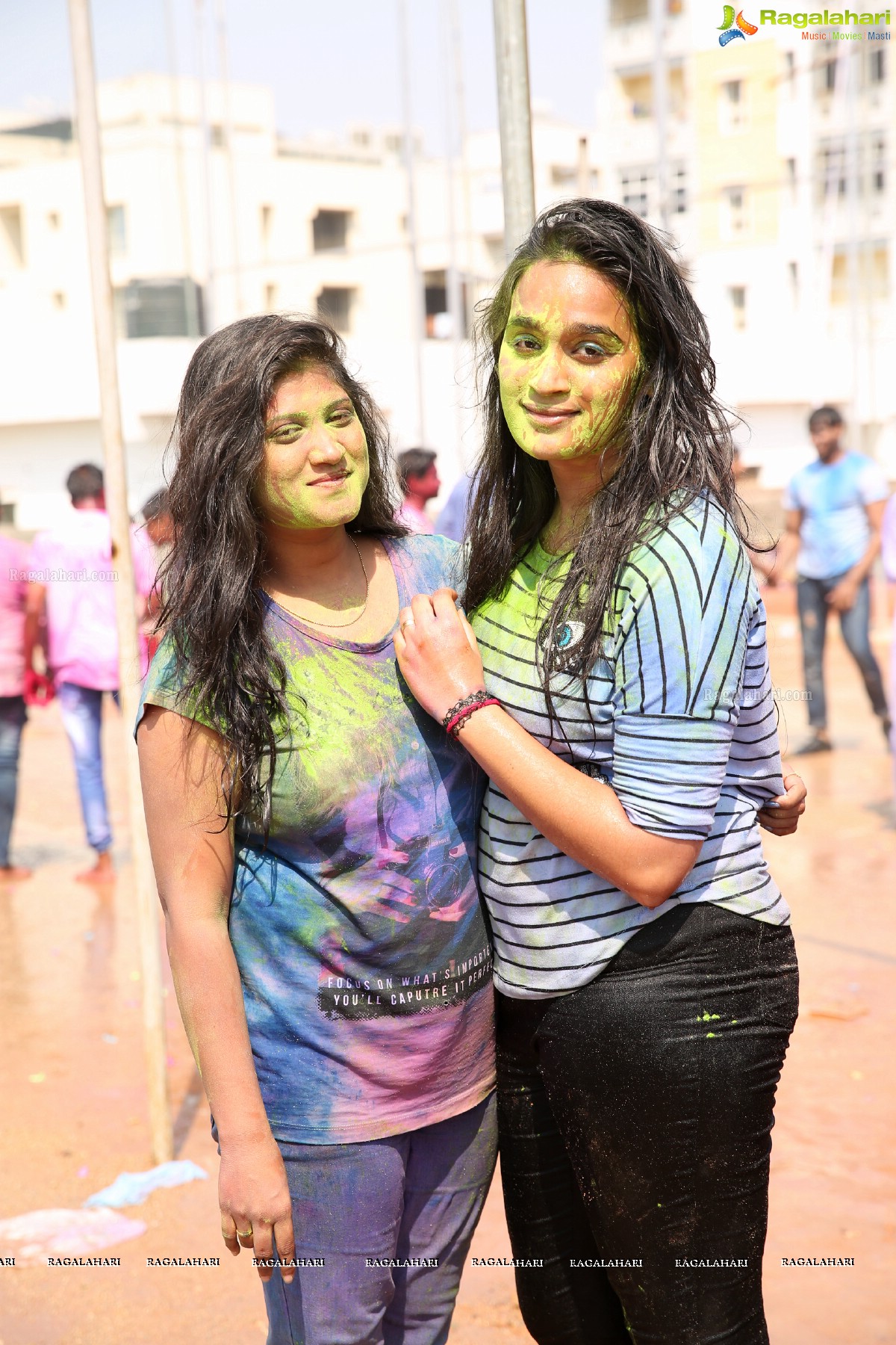 Holi Bash 2018 at Cyber Sports Center, Madhapur