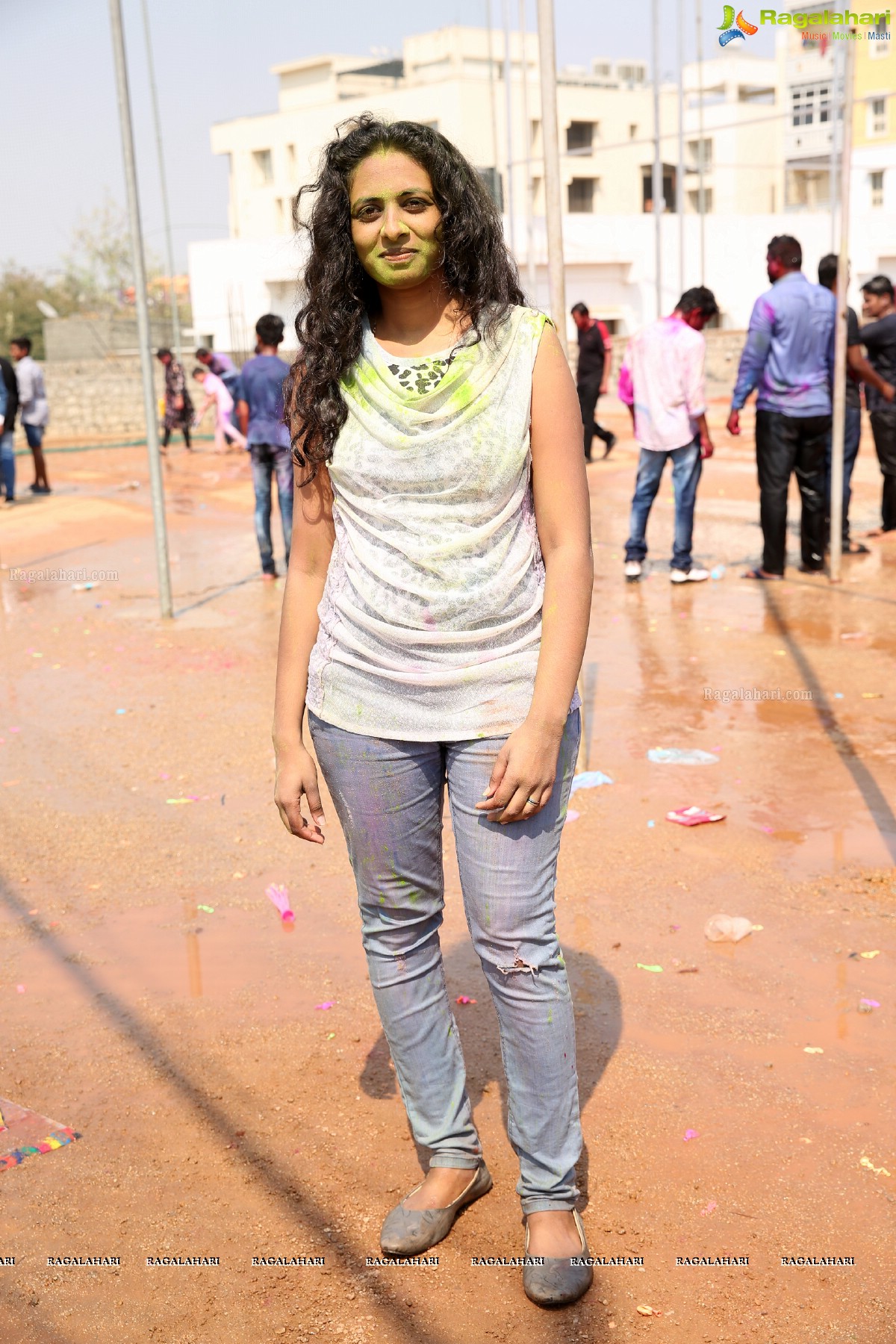 Holi Bash 2018 at Cyber Sports Center, Madhapur