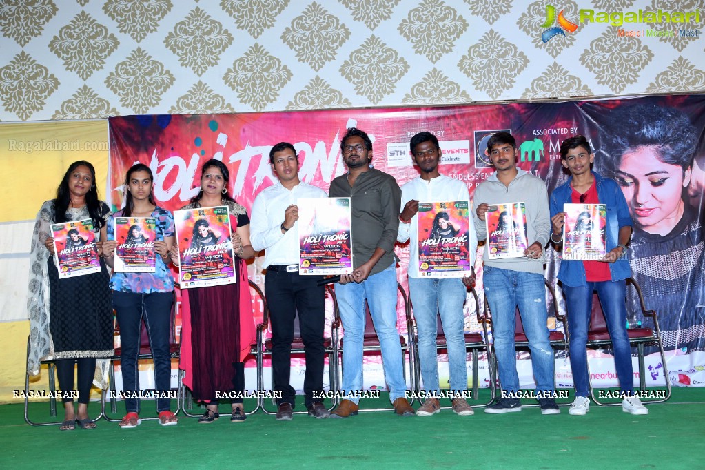 Poster Launch of Holitronics Vol 2 at Abids Function Hall