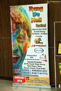 Rang De Holi Festival 2018 Poster