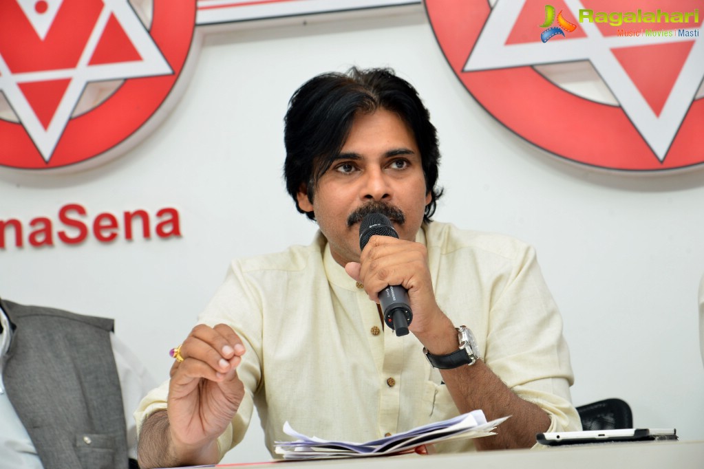 Pawan Kalyan Meets Fishermen at Janasena Party Office