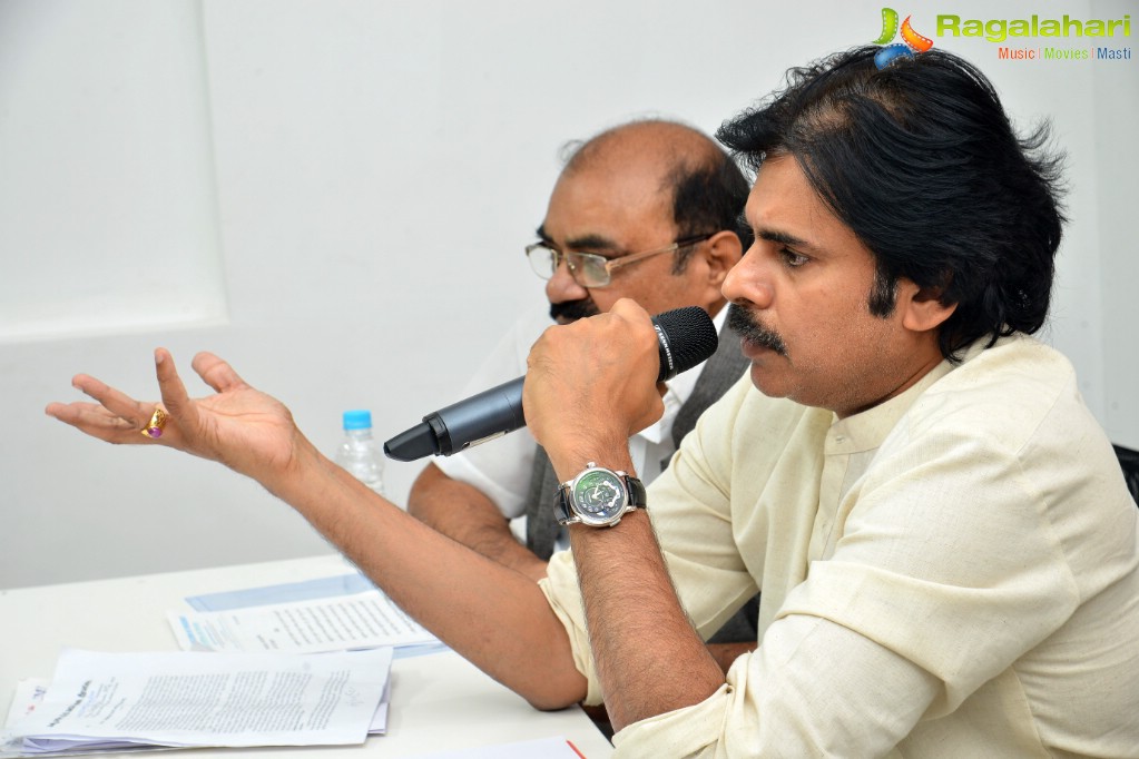 Pawan Kalyan Meets Fishermen at Janasena Party Office