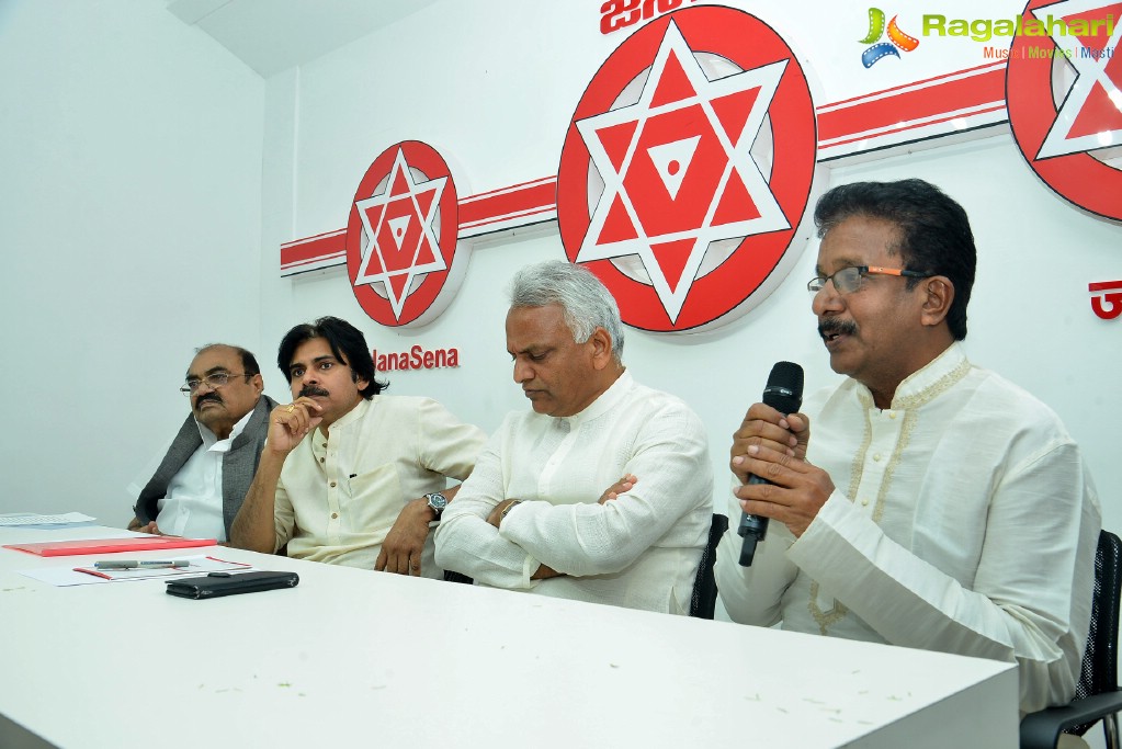 Pawan Kalyan Meets Fishermen at Janasena Party Office