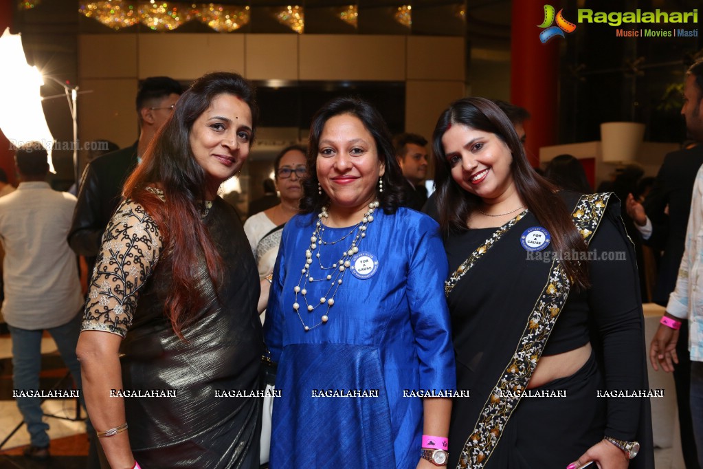 Informal Interaction with the organizers and Star Cast of the Play 'Last Over' by Rotary Sunrise Service Trust at Hotel Marriott Convention, Hyderabad