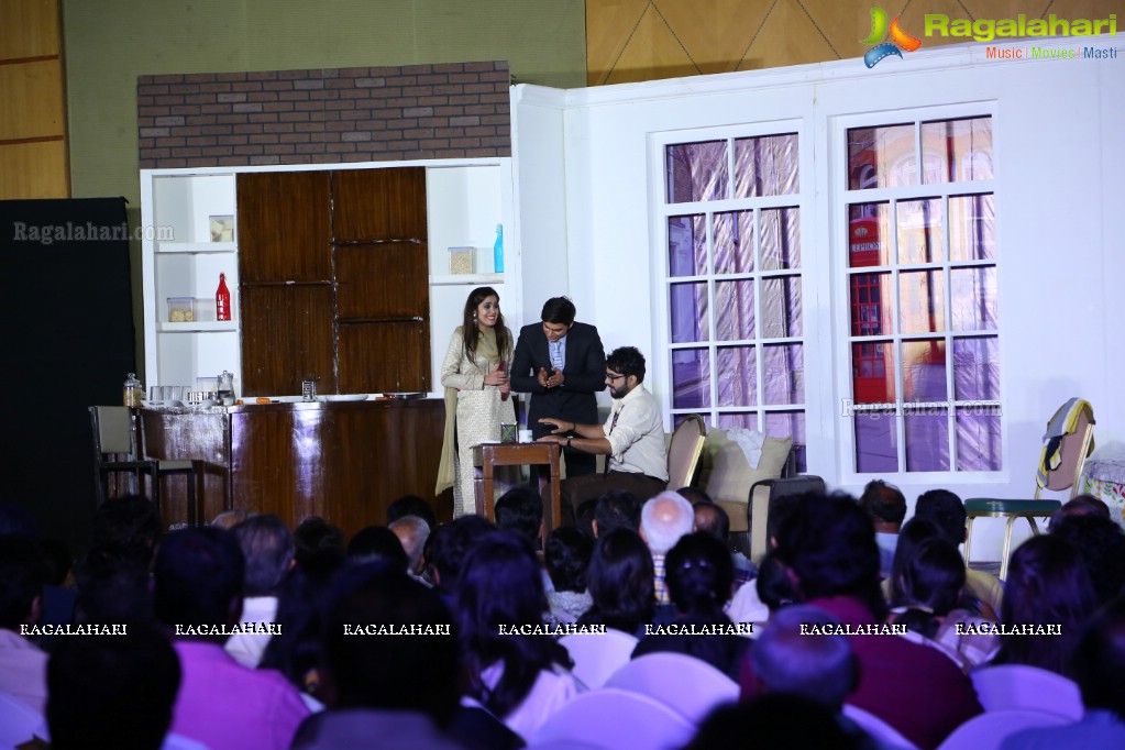 Informal Interaction with the organizers and Star Cast of the Play 'Last Over' by Rotary Sunrise Service Trust at Hotel Marriott Convention, Hyderabad