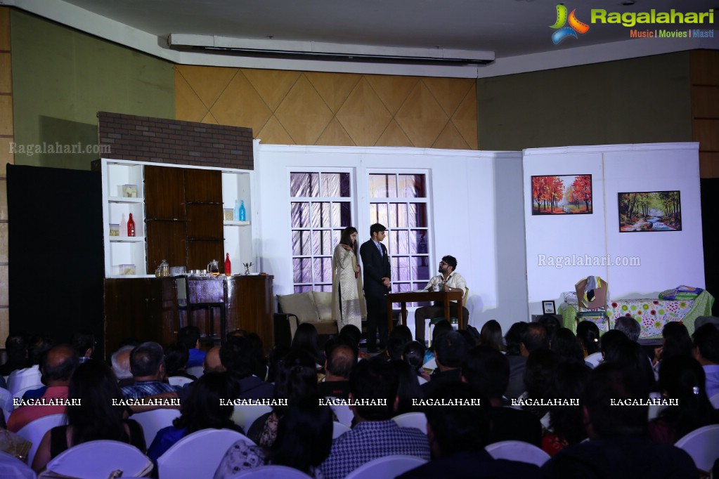 Informal Interaction with the organizers and Star Cast of the Play 'Last Over' by Rotary Sunrise Service Trust at Hotel Marriott Convention, Hyderabad