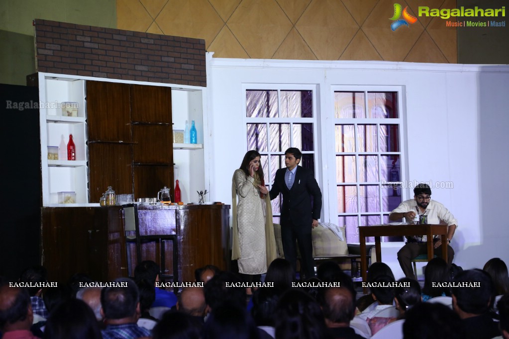 Informal Interaction with the organizers and Star Cast of the Play 'Last Over' by Rotary Sunrise Service Trust at Hotel Marriott Convention, Hyderabad