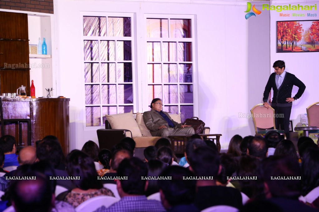 Informal Interaction with the organizers and Star Cast of the Play 'Last Over' by Rotary Sunrise Service Trust at Hotel Marriott Convention, Hyderabad