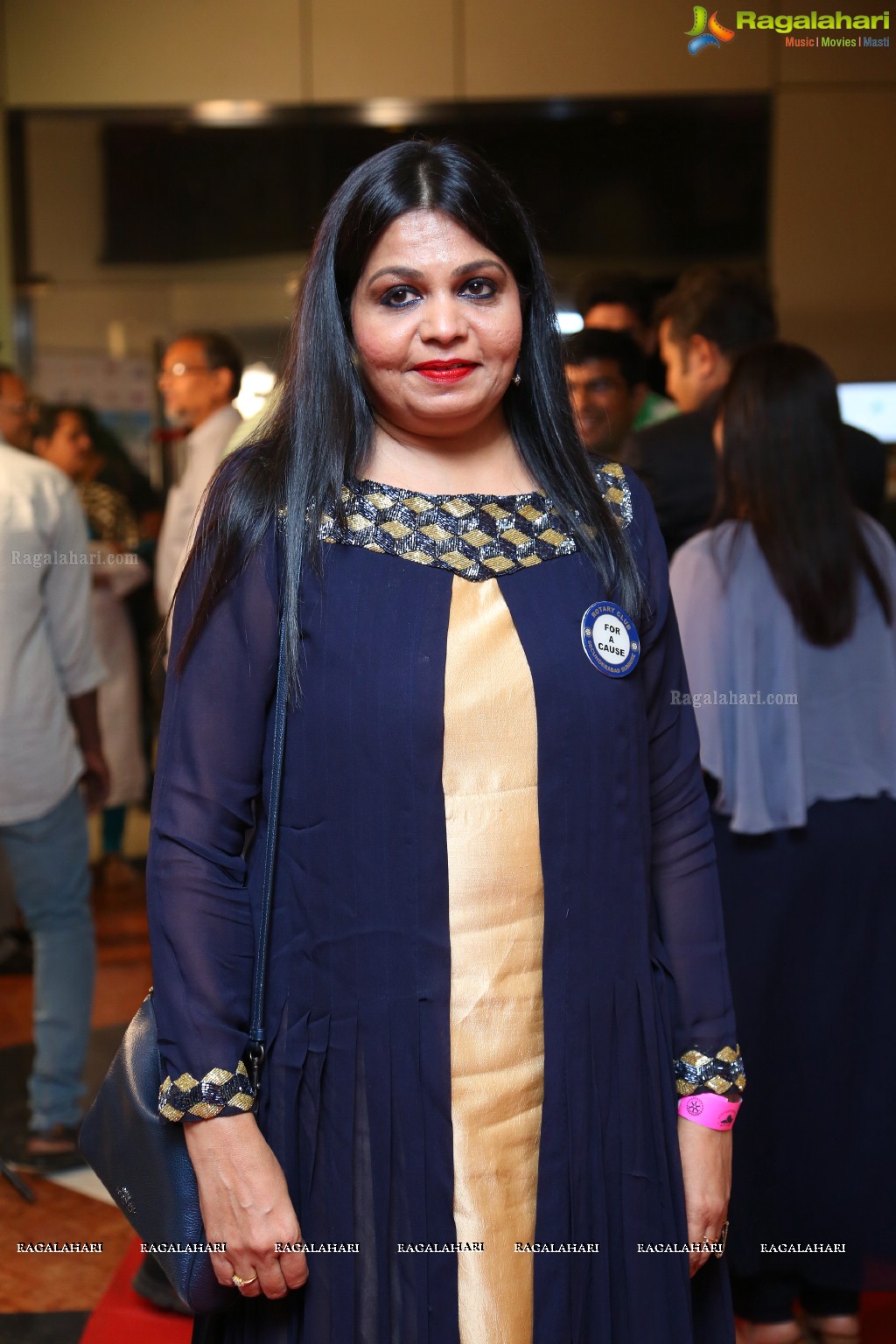 Informal Interaction with the organizers and Star Cast of the Play 'Last Over' by Rotary Sunrise Service Trust at Hotel Marriott Convention, Hyderabad