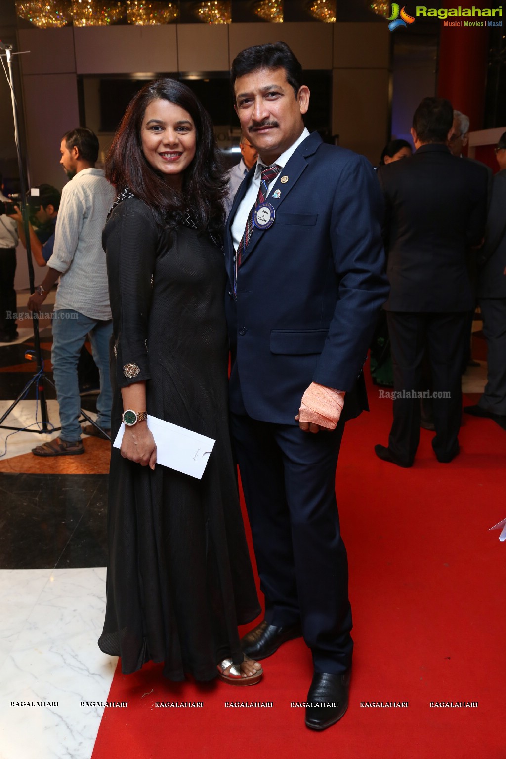 Informal Interaction with the organizers and Star Cast of the Play 'Last Over' by Rotary Sunrise Service Trust at Hotel Marriott Convention, Hyderabad