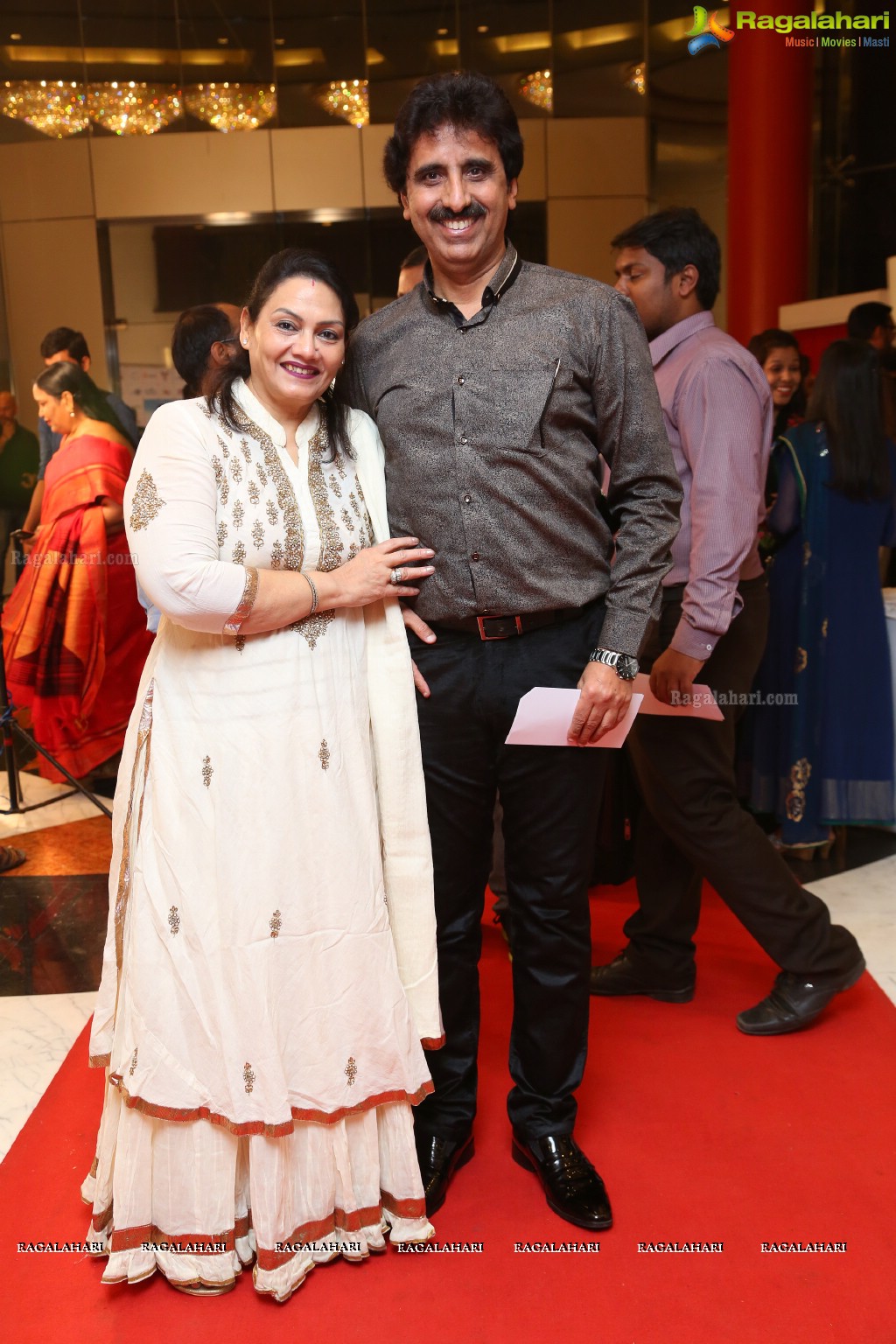 Informal Interaction with the organizers and Star Cast of the Play 'Last Over' by Rotary Sunrise Service Trust at Hotel Marriott Convention, Hyderabad