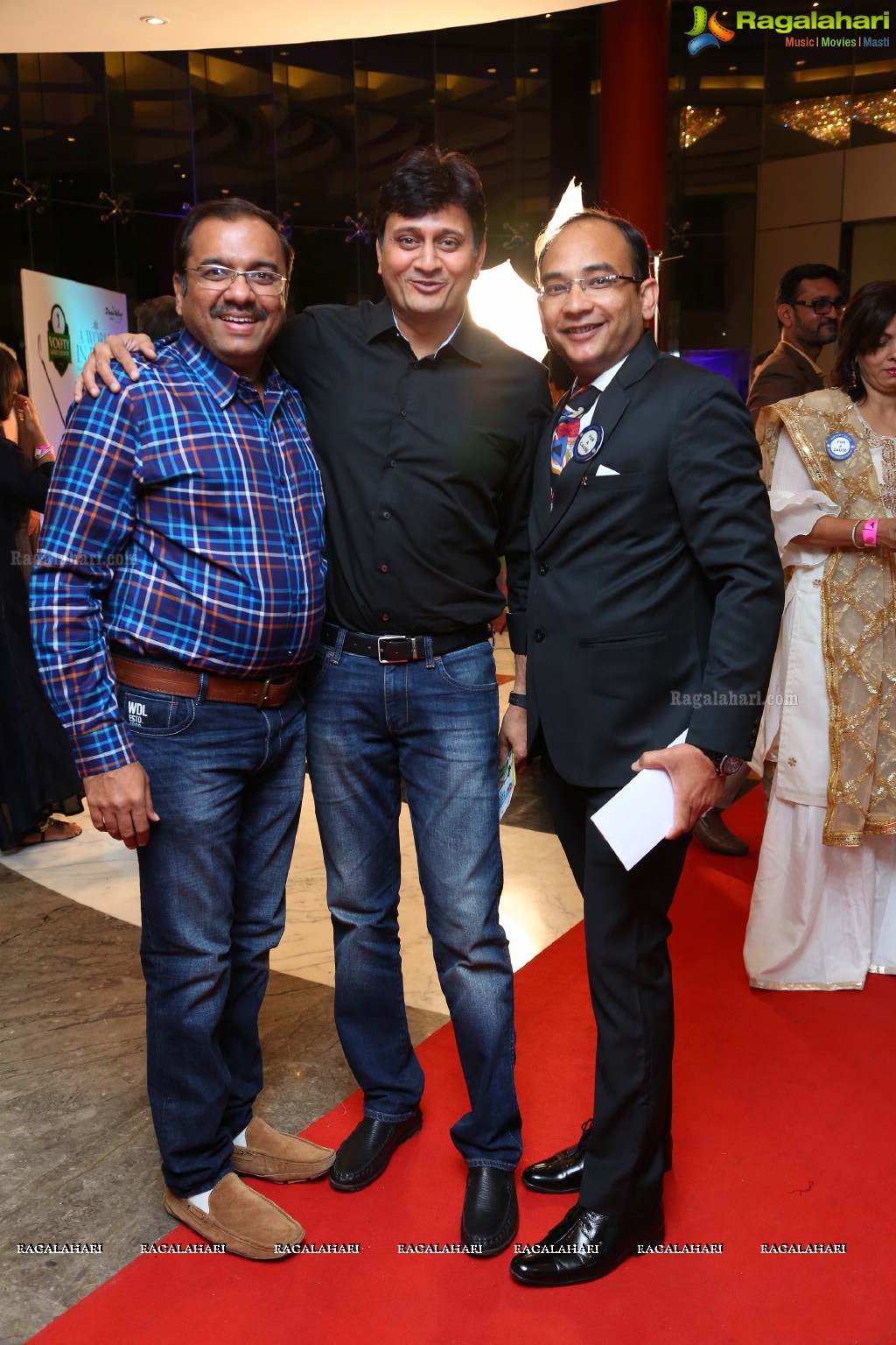 Informal Interaction with the organizers and Star Cast of the Play 'Last Over' by Rotary Sunrise Service Trust at Hotel Marriott Convention, Hyderabad