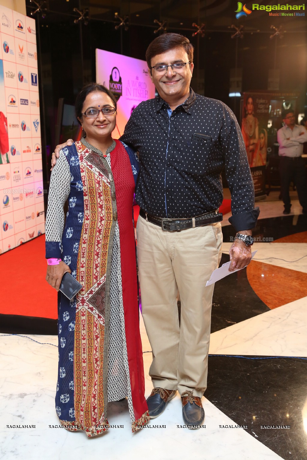 Informal Interaction with the organizers and Star Cast of the Play 'Last Over' by Rotary Sunrise Service Trust at Hotel Marriott Convention, Hyderabad