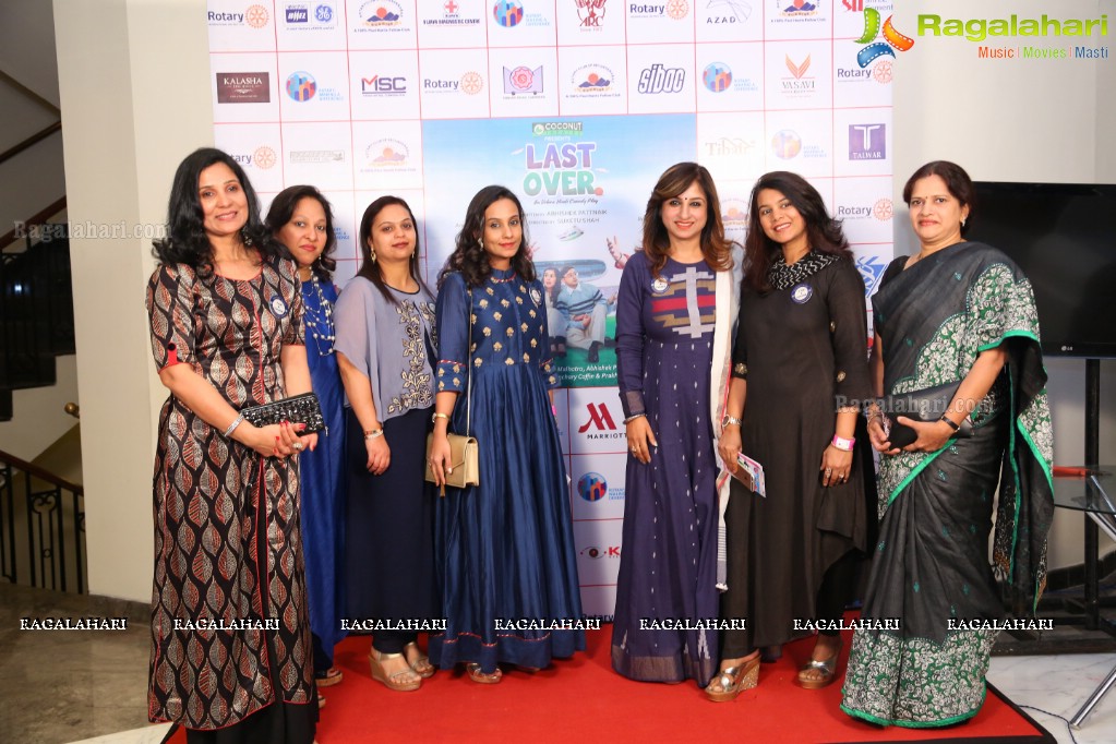 Informal Interaction with the organizers and Star Cast of the Play 'Last Over' by Rotary Sunrise Service Trust at Hotel Marriott Convention, Hyderabad