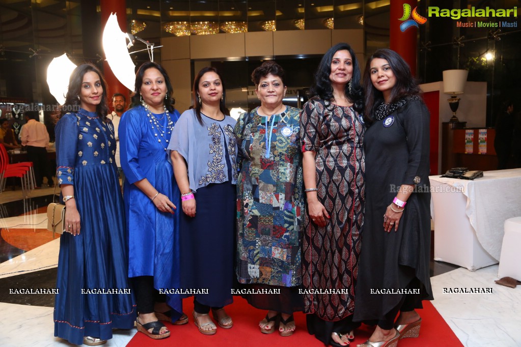 Informal Interaction with the organizers and Star Cast of the Play 'Last Over' by Rotary Sunrise Service Trust at Hotel Marriott Convention, Hyderabad