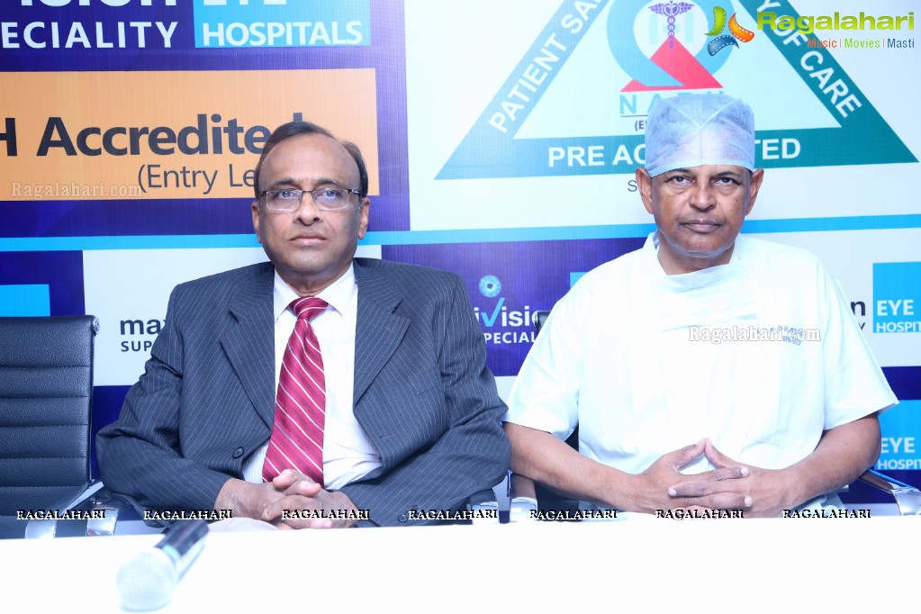 Announcement of NABH (Entry Level) Recognition by MaxiVision Eye Hospitals