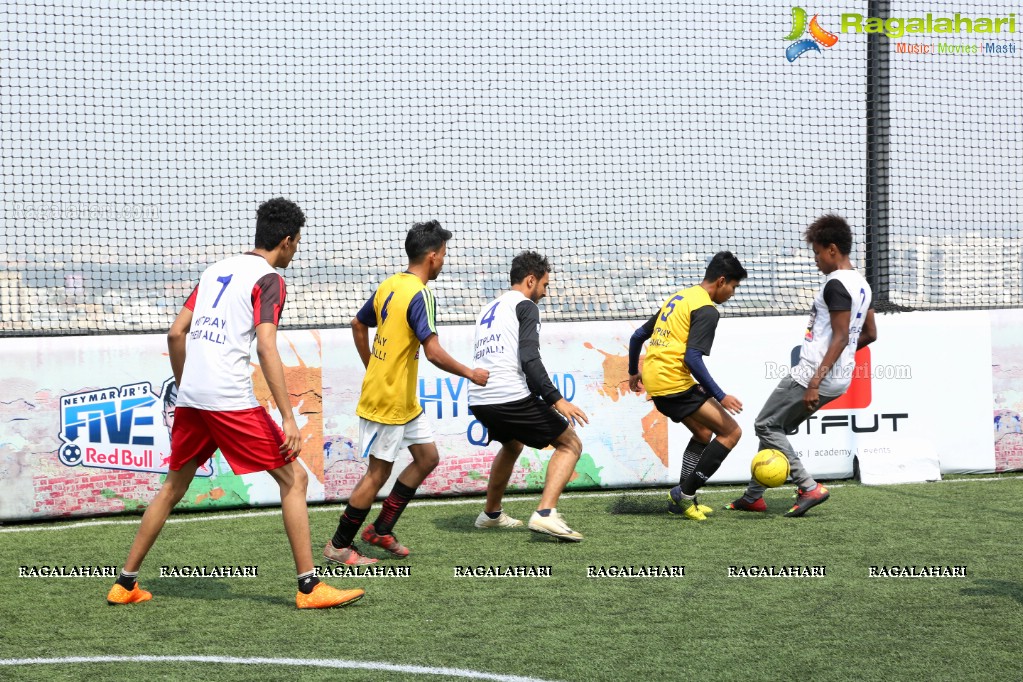 Rell Bull's Neymar Jr's Five 2018 Qualifiers Match in Begumpet, Hyderabad