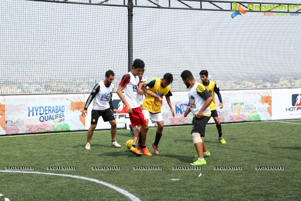 Rell Bull's Neymar Jr's Five 2018 Qualifiers Match in Begumpet, Hyderabad