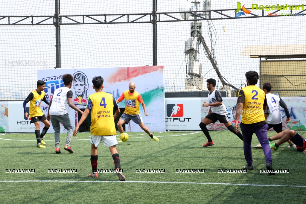 Rell Bull's Neymar Jr's Five 2018 Qualifiers Match in Begumpet, Hyderabad