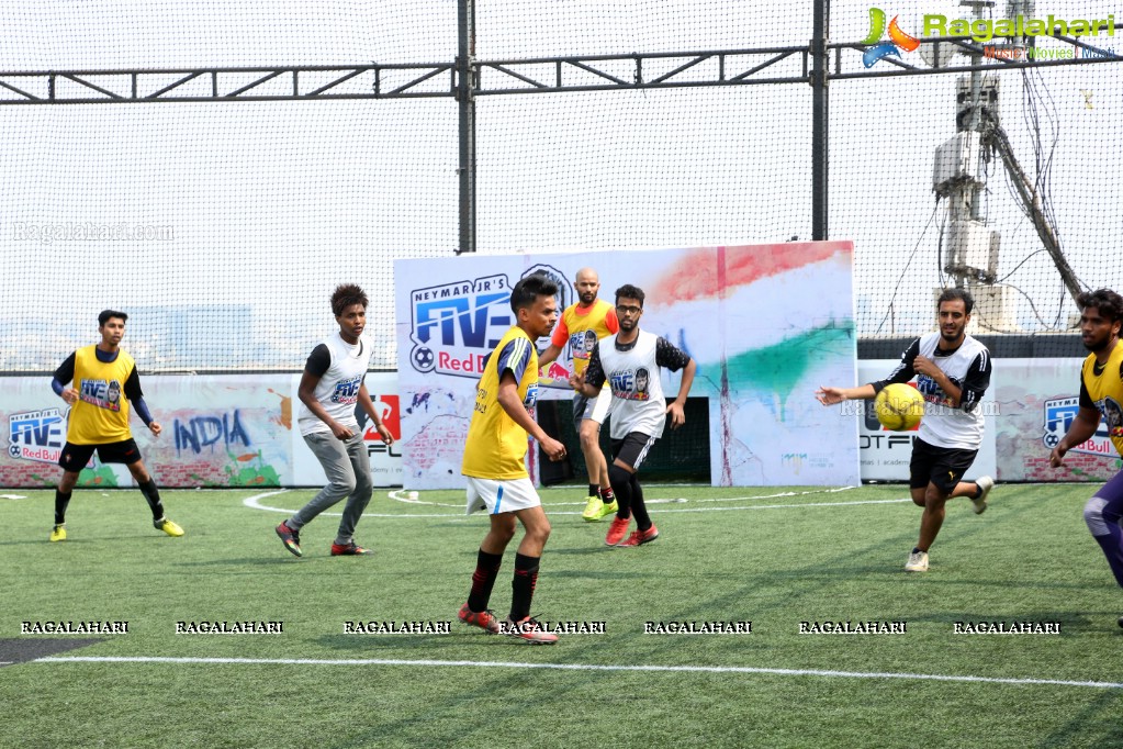 Rell Bull's Neymar Jr's Five 2018 Qualifiers Match in Begumpet, Hyderabad