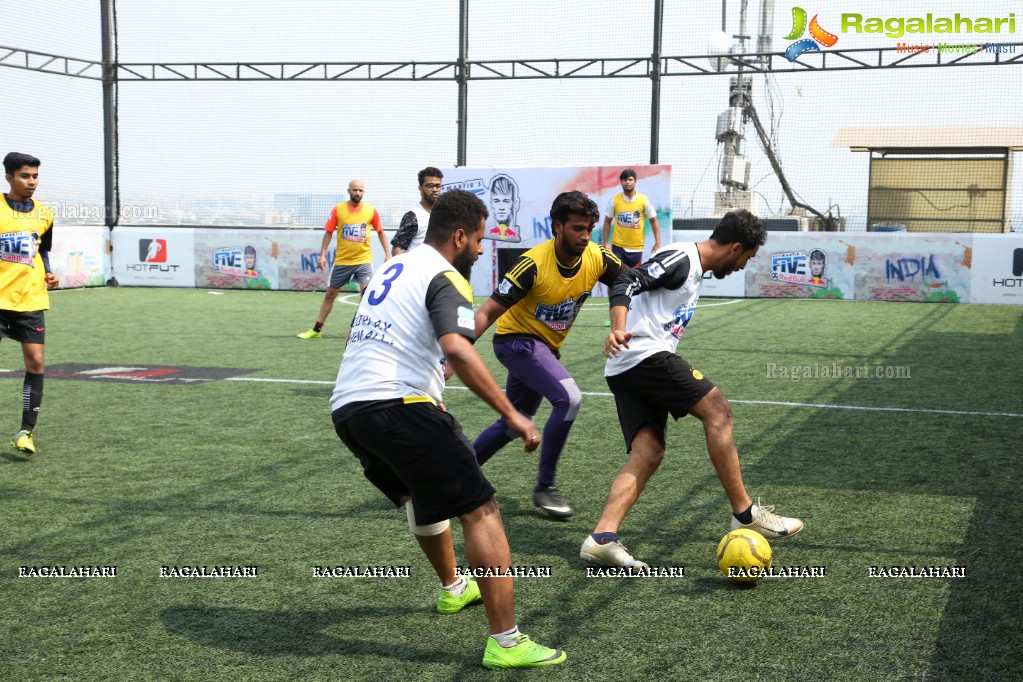 Rell Bull's Neymar Jr's Five 2018 Qualifiers Match in Begumpet, Hyderabad