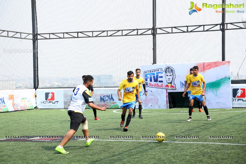 Rell Bull's Neymar Jr's Five 2018 Qualifiers Match in Begumpet, Hyderabad