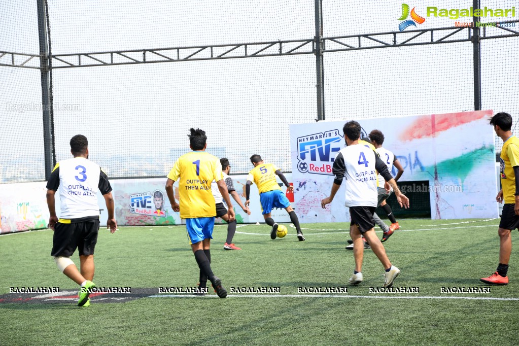 Rell Bull's Neymar Jr's Five 2018 Qualifiers Match in Begumpet, Hyderabad