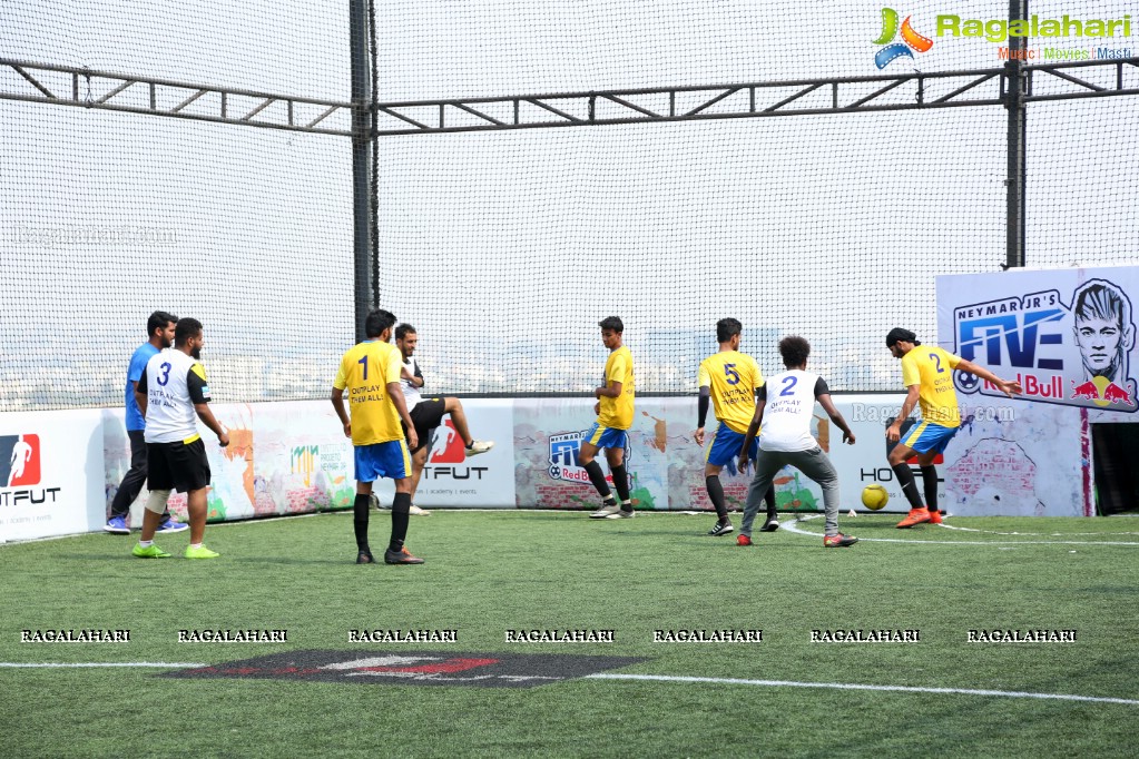 Rell Bull's Neymar Jr's Five 2018 Qualifiers Match in Begumpet, Hyderabad