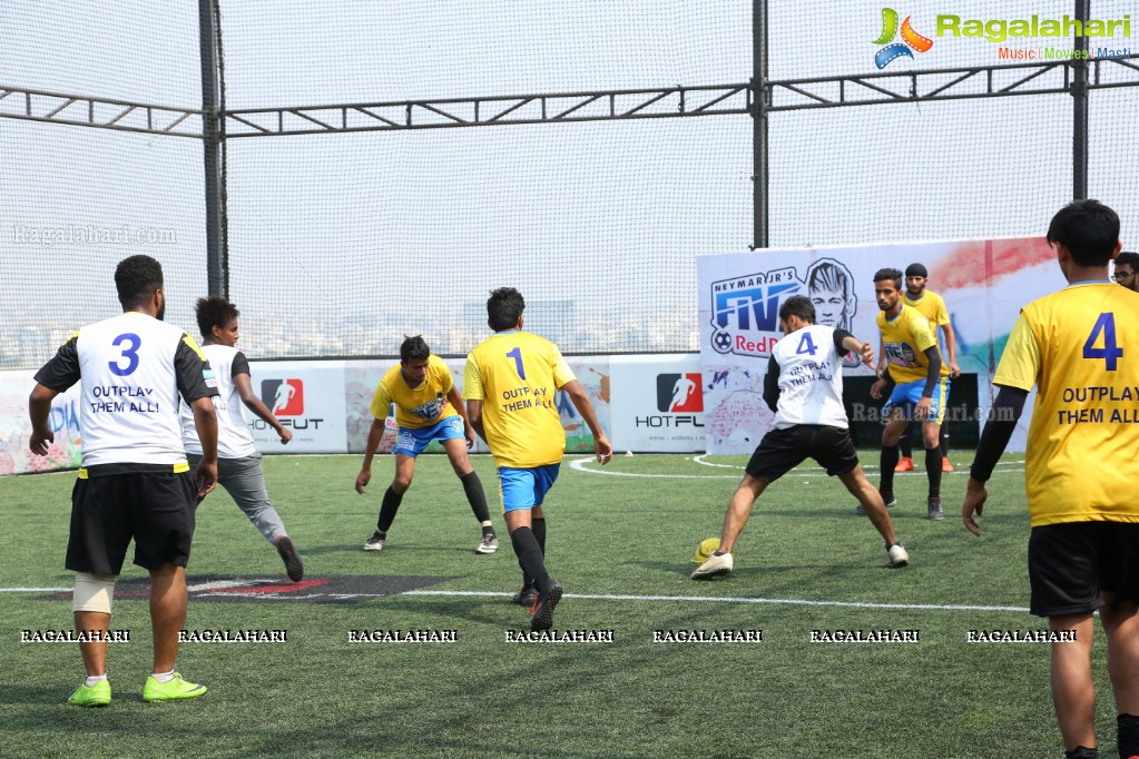 Rell Bull's Neymar Jr's Five 2018 Qualifiers Match in Begumpet, Hyderabad