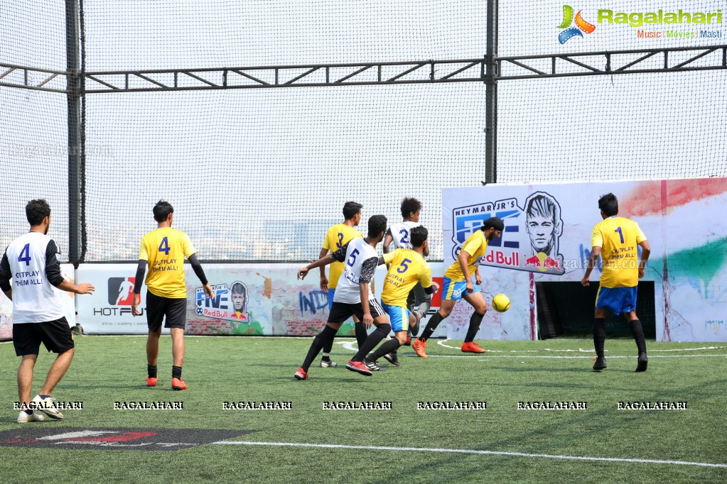 Rell Bull's Neymar Jr's Five 2018 Qualifiers Match in Begumpet, Hyderabad