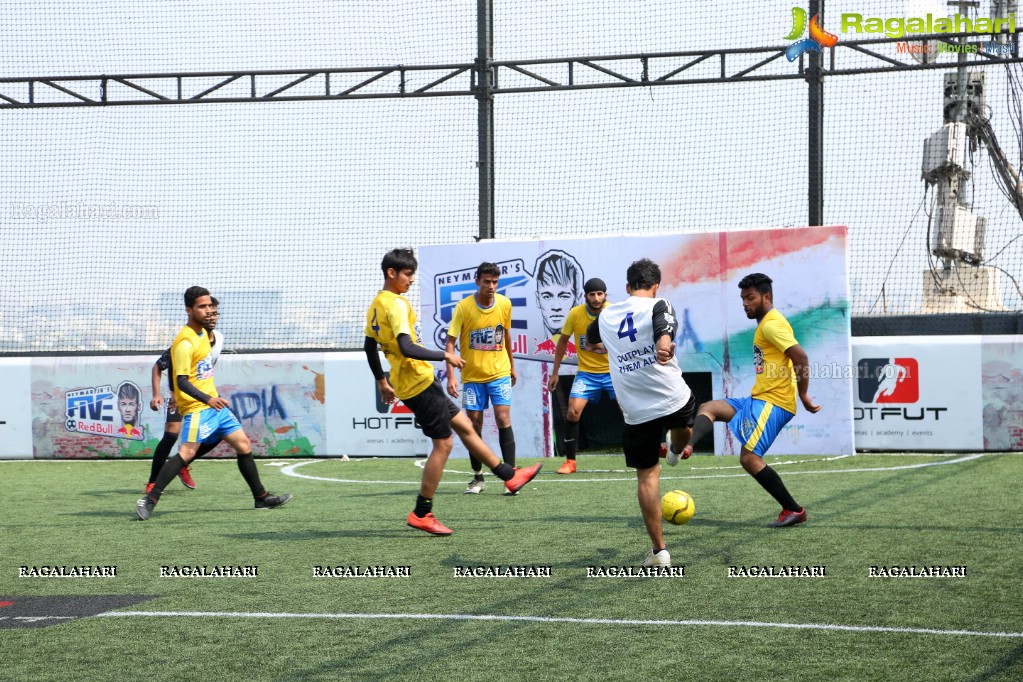 Rell Bull's Neymar Jr's Five 2018 Qualifiers Match in Begumpet, Hyderabad