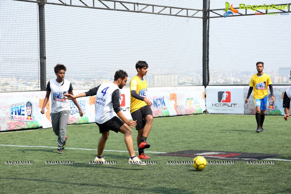 Rell Bull's Neymar Jr's Five 2018 Qualifiers Match in Begumpet, Hyderabad