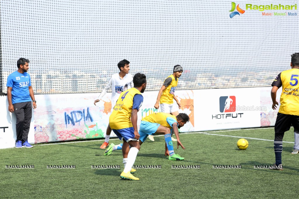 Rell Bull's Neymar Jr's Five 2018 Qualifiers Match in Begumpet, Hyderabad