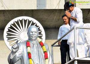 Pawan Kalyan Ambedkar Tribute