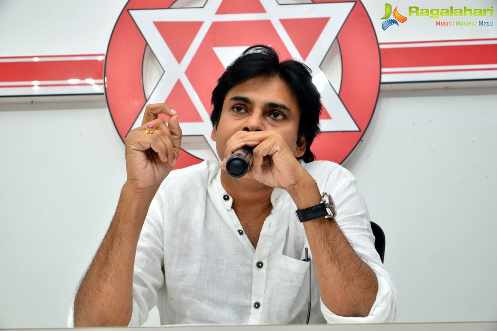 Pawan Kalyan Press Meet over YS Jagan Challenge
