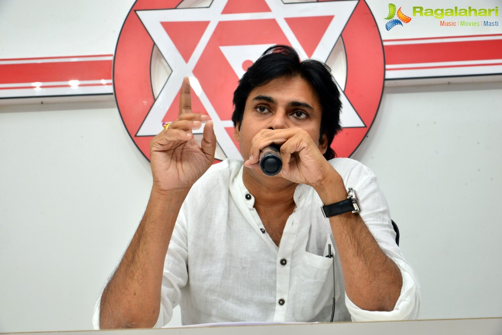 Pawan Kalyan Press Meet over YS Jagan Challenge