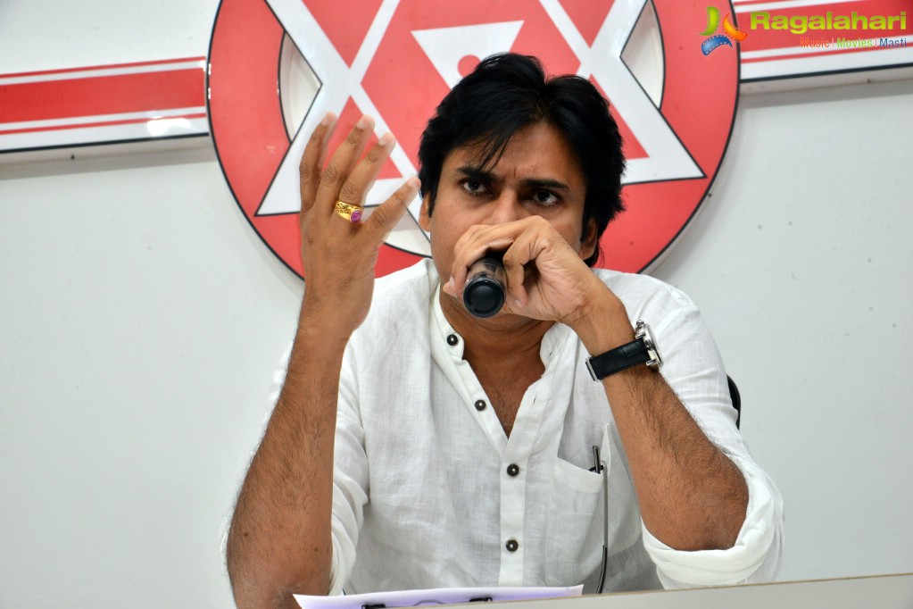 Pawan Kalyan Press Meet over YS Jagan Challenge