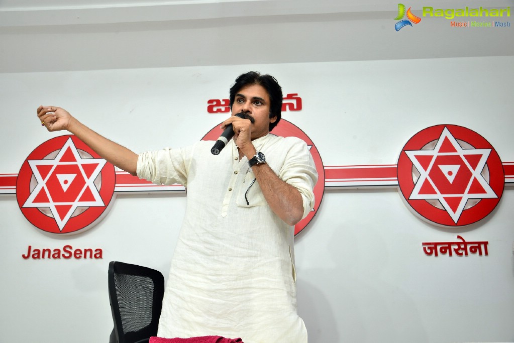 Pawan Kalyan Press Meet on AP Special Status