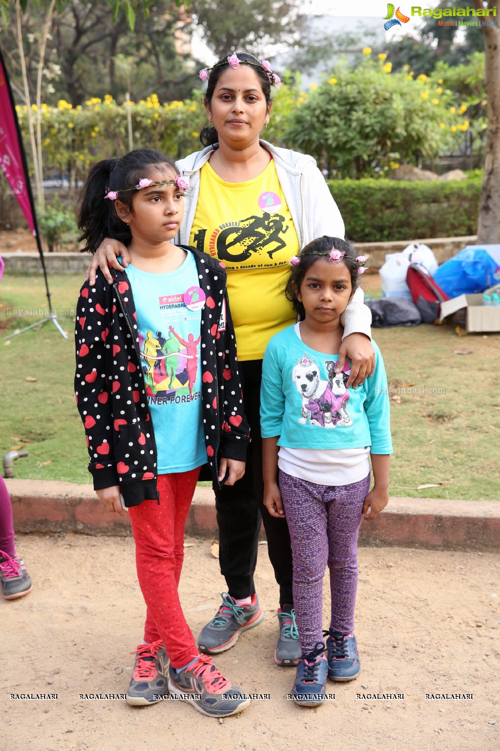 Thalli Biddala Run by Colors Pinkathon Hyderabad at KBR Park, Jubilee Hills