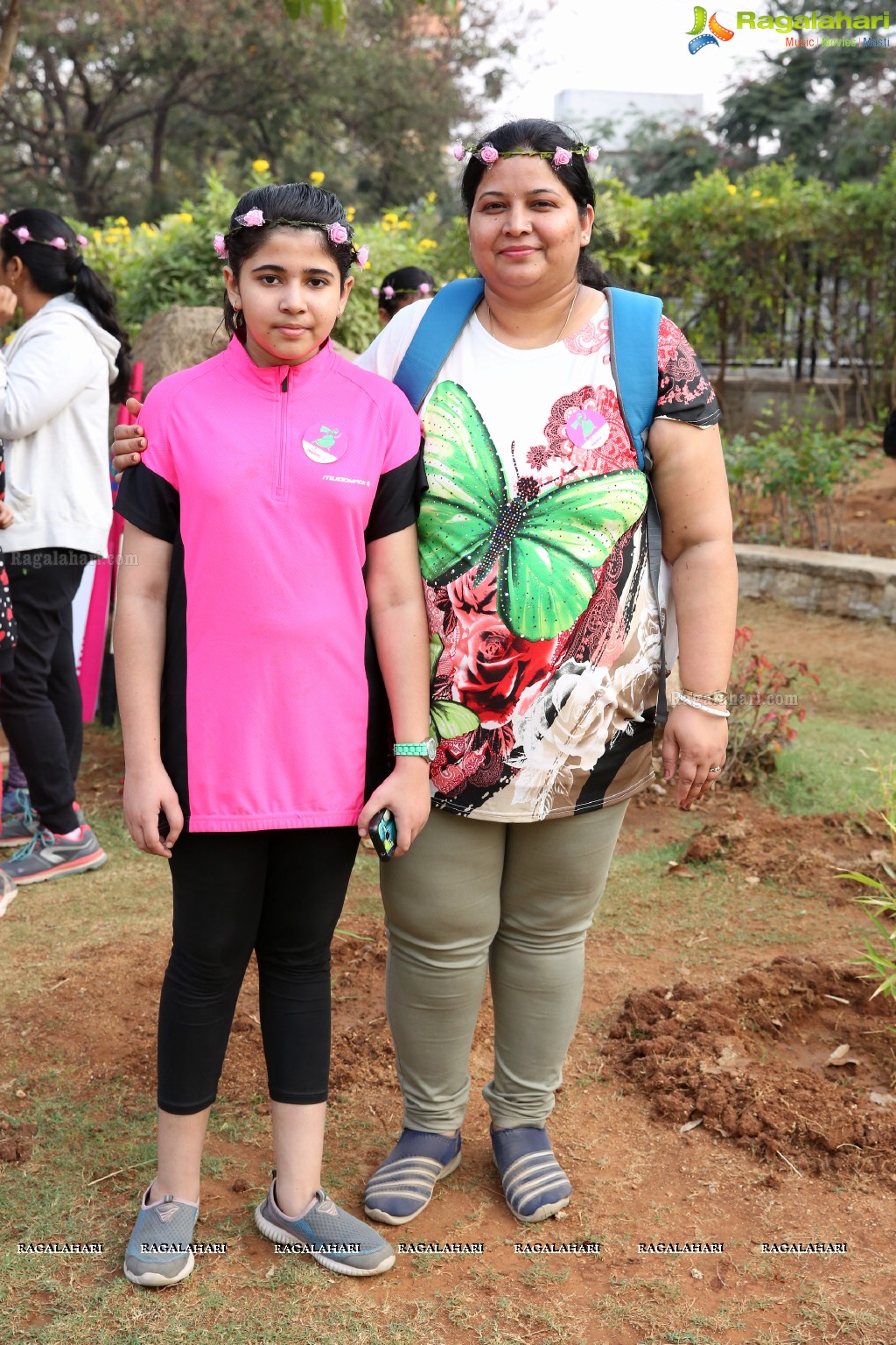 Thalli Biddala Run by Colors Pinkathon Hyderabad at KBR Park, Jubilee Hills