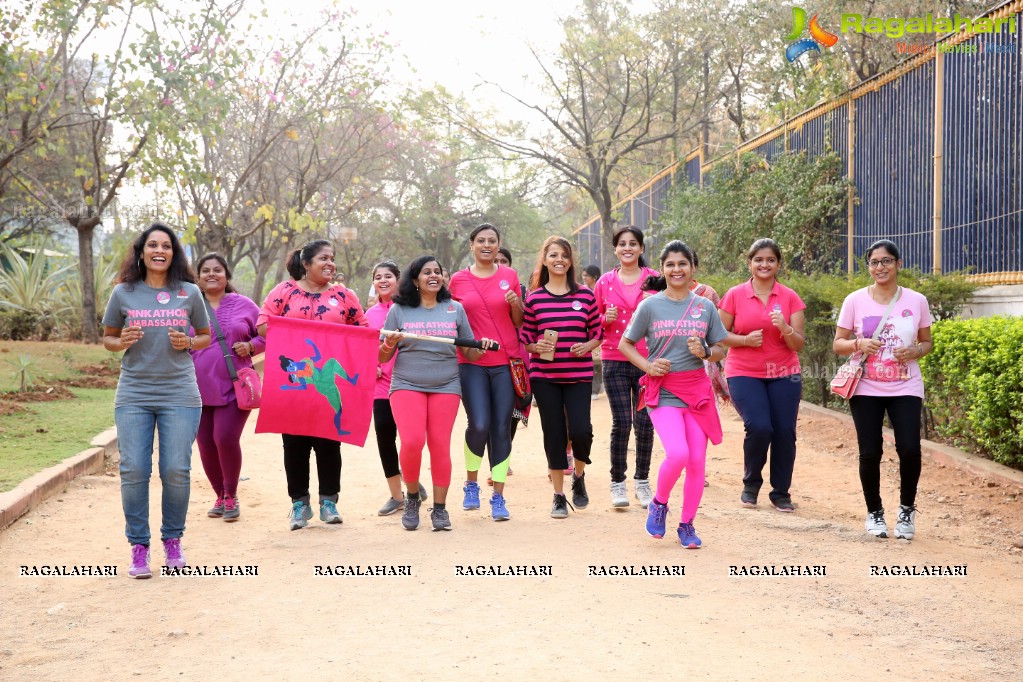 Thalli Biddala Run by Colors Pinkathon Hyderabad at KBR Park, Jubilee Hills