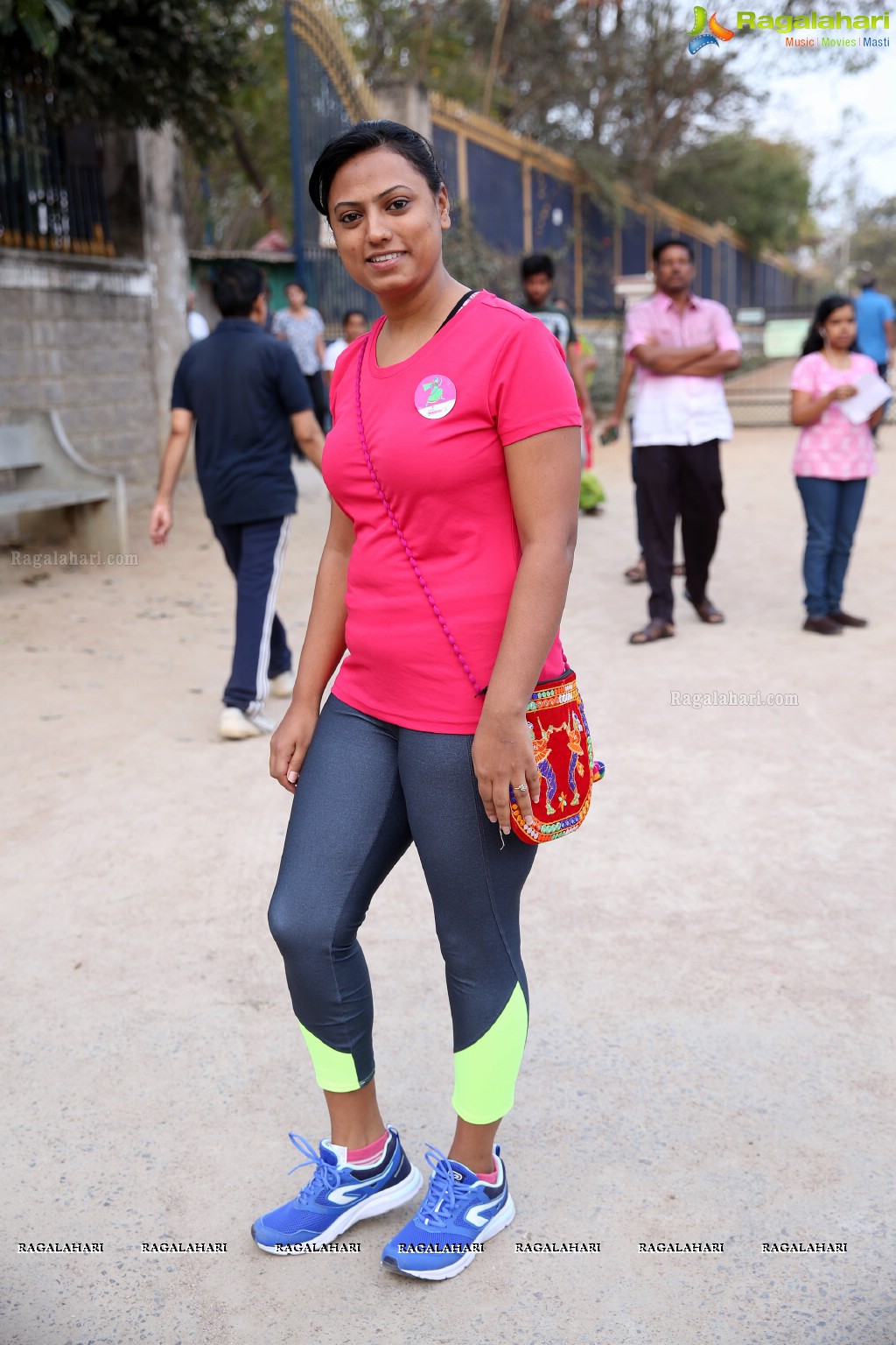 Thalli Biddala Run by Colors Pinkathon Hyderabad at KBR Park, Jubilee Hills