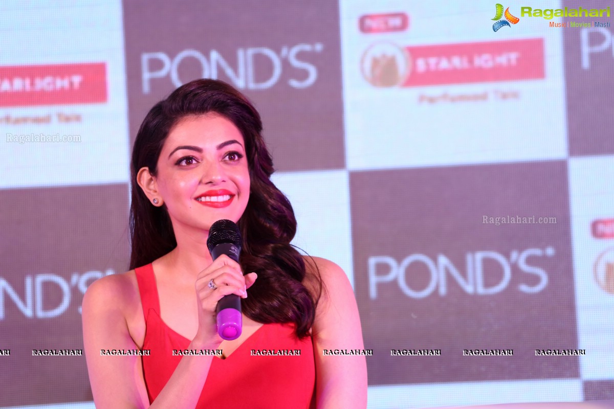 Kajal Aggarwal launches Ponds Starlight at The Park