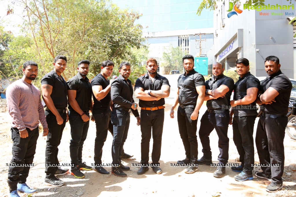 Security Corps Force Protection Bouncers Press Meet at Trident