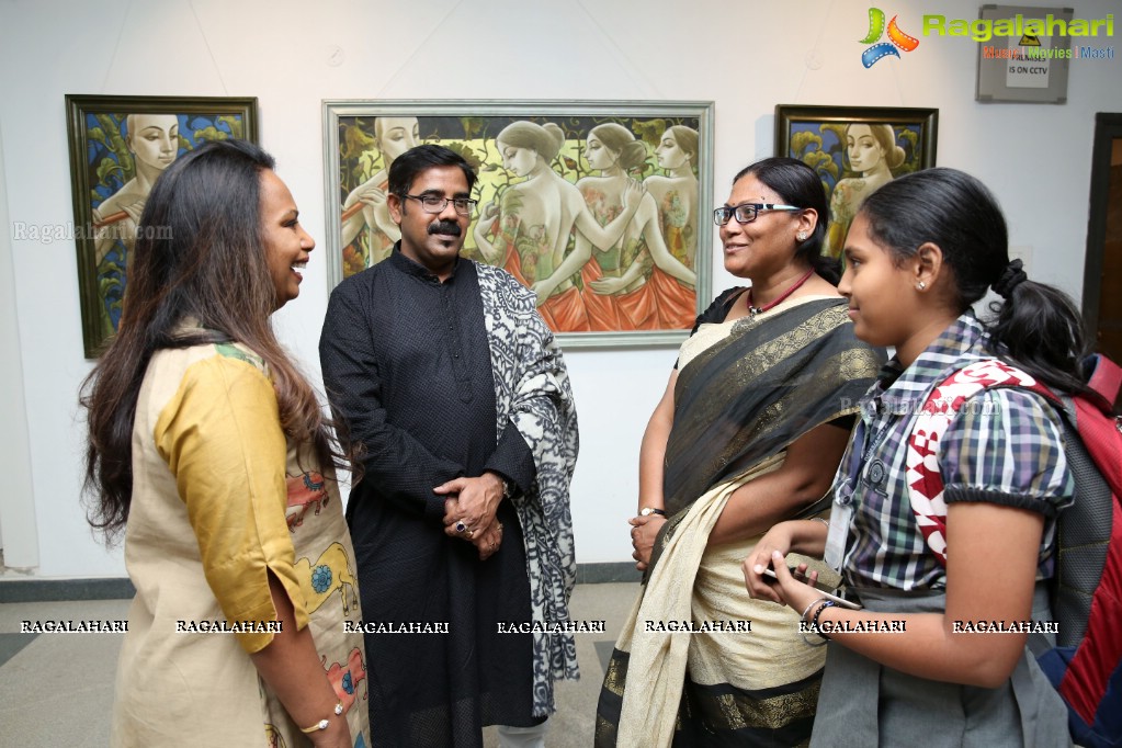 Enchanted - An Exhibition of Paintings by Sukanta Das at Aalankritha Art Gallery