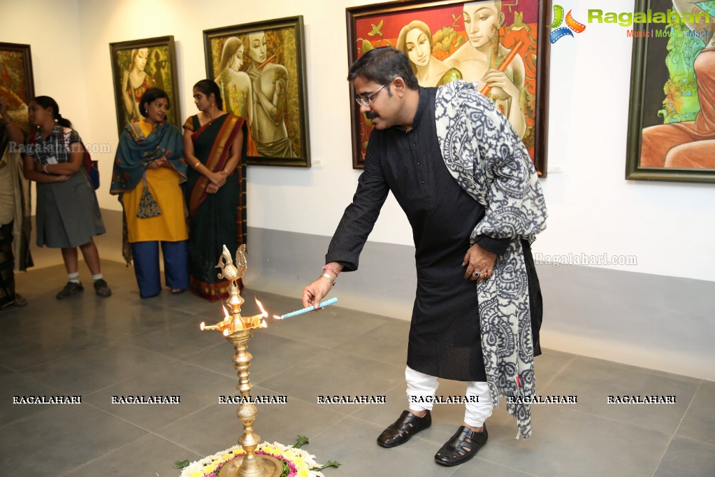 Enchanted - An Exhibition of Paintings by Sukanta Das at Aalankritha Art Gallery