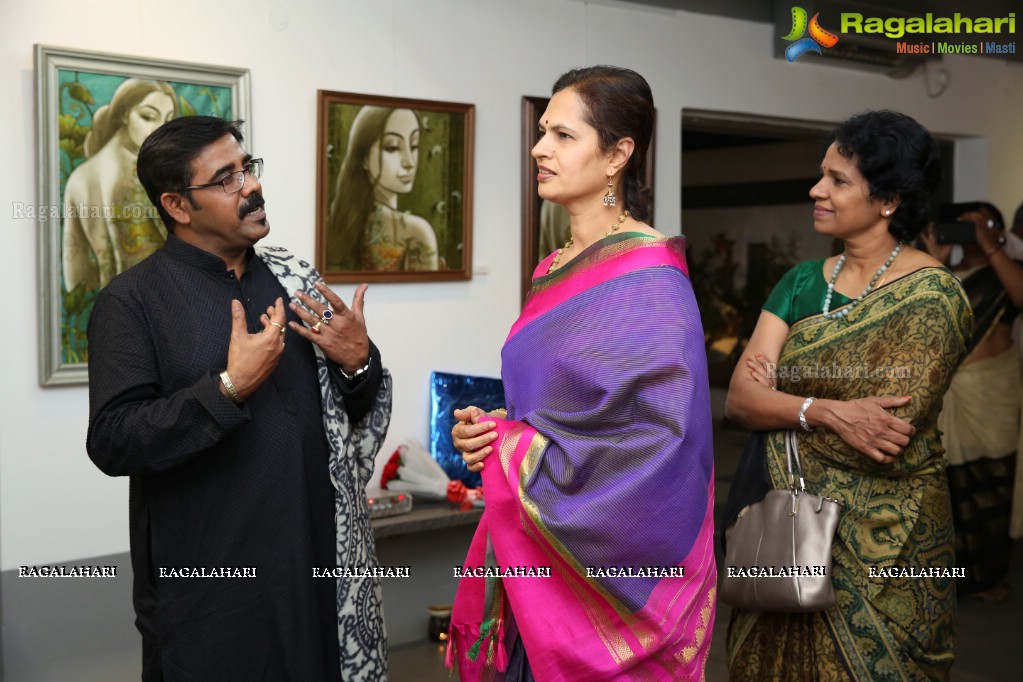 Enchanted - An Exhibition of Paintings by Sukanta Das at Aalankritha Art Gallery