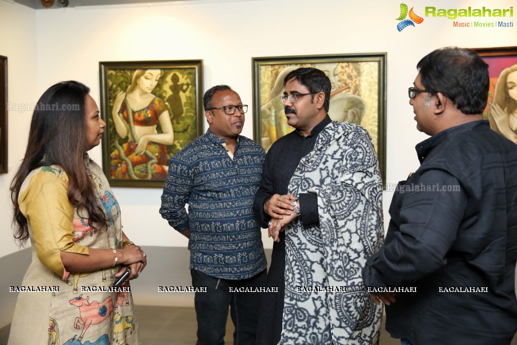 Enchanted - An Exhibition of Paintings by Sukanta Das at Aalankritha Art Gallery