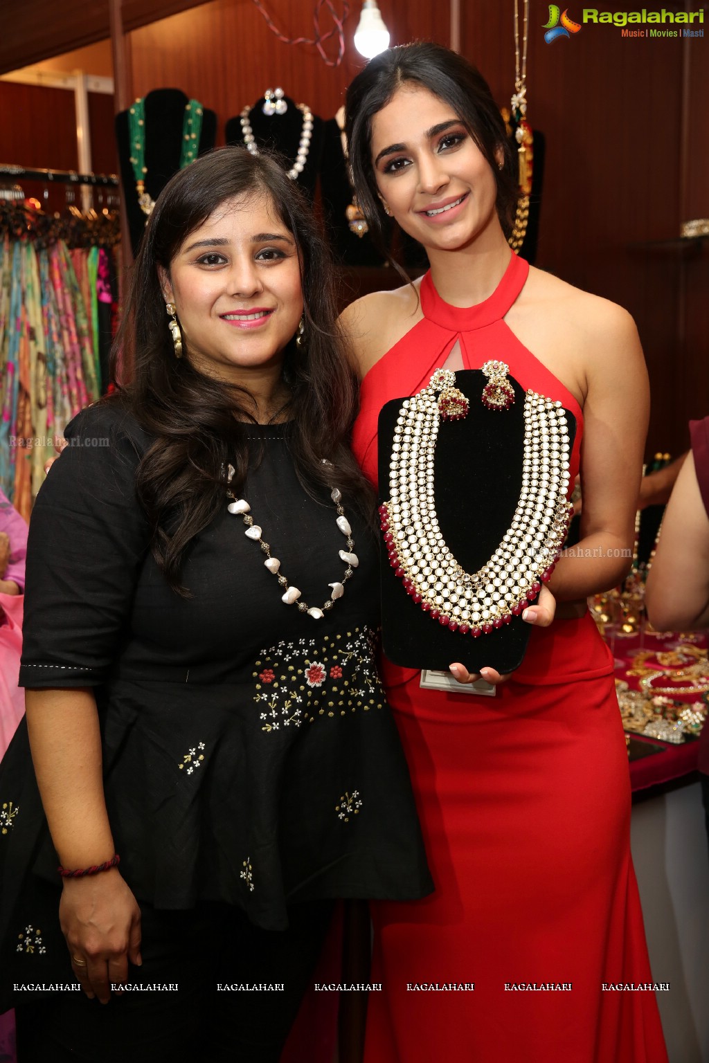 Alankrita Sahai launches Sutraa Designer Fashion Exhibition at Taj Krishna, Hyderabad